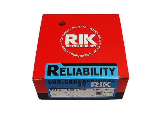 17211 RIK Piston Ring Isuzu 4jg2 Engine Parts For Excavator Kit